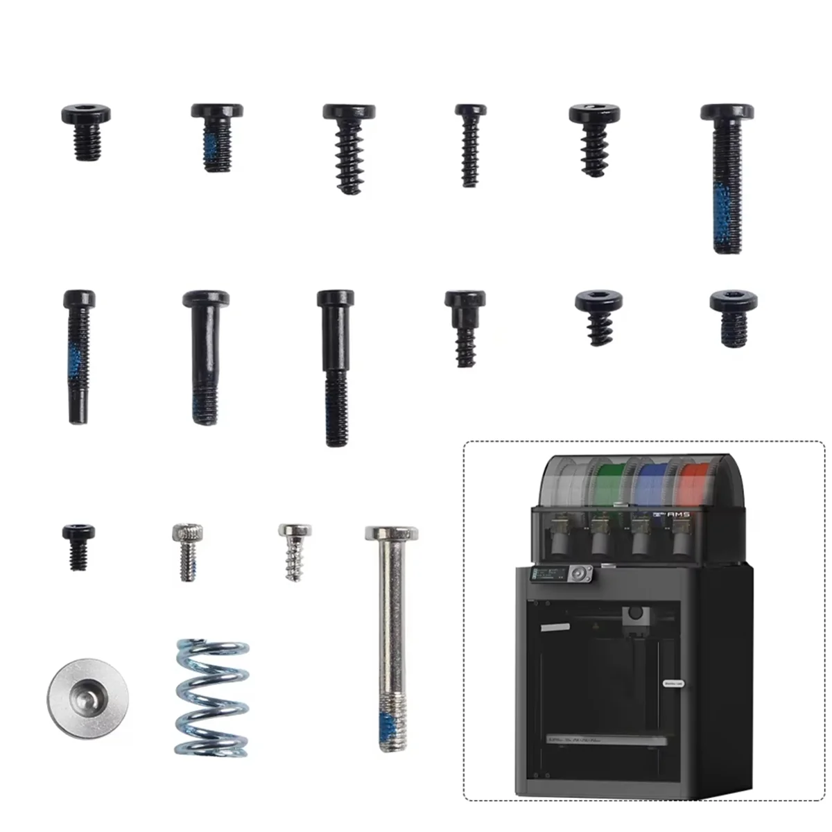 A04V 1 Set Screws Kit for X1 P1 High Quality Replacesment Screws Kit for Bambu X1/P1/ 3D Printer Parts