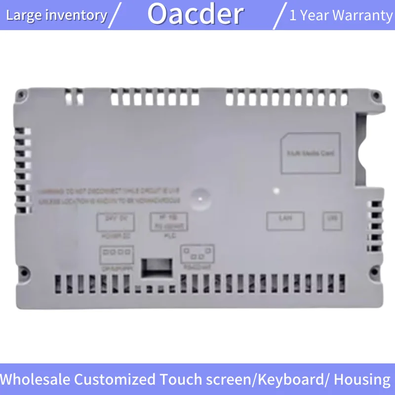 TP277-6 6AV6643-0AA01-1AX0 Panel ekranu dotykowego szklany Digitizer dla TP277-6 6AV6 643-0AA01-1AX0 plastikowa obudowa pokrywa obudowa Shell