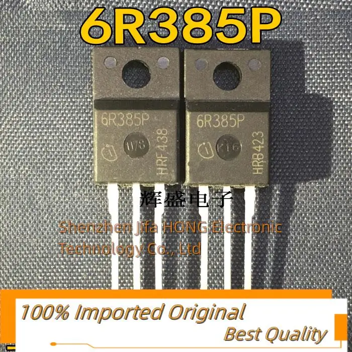 10PCS/Lot IPA60R385CP 6R385P TO-220F MOSFET  Imported Original Best Quality