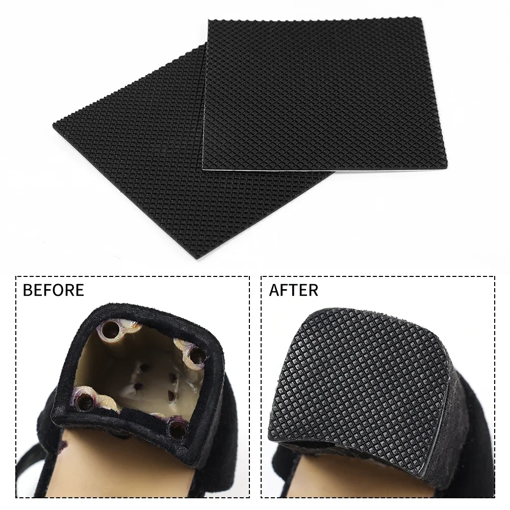 2/20Pcs Wear-Resistant Non-Slip Shoes Mat Self-Adhesive Forefoot High Heels Sticker High Heel Sole Protector Rubber Pads Cushion