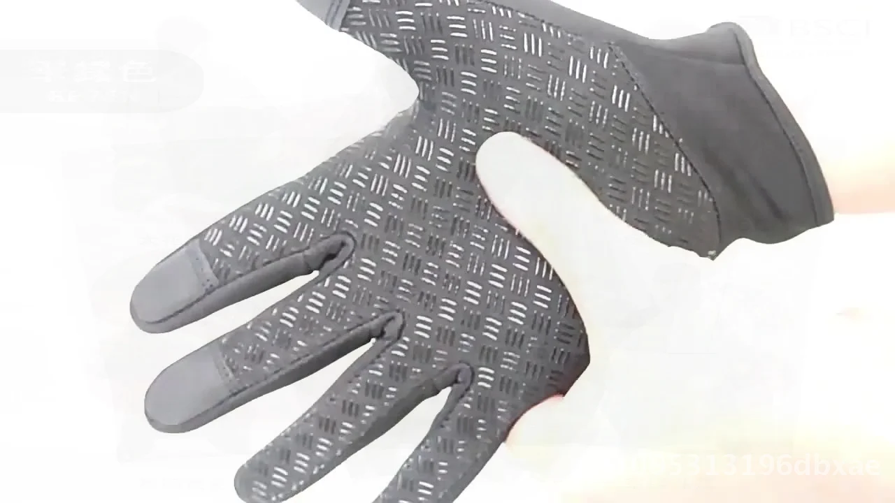 

Unisex Fleece-Lined Ski Gloves Touch Screen Zipper Waterproof Warm Outdoor Cycling Riding Gloves for Men And Women in Various
