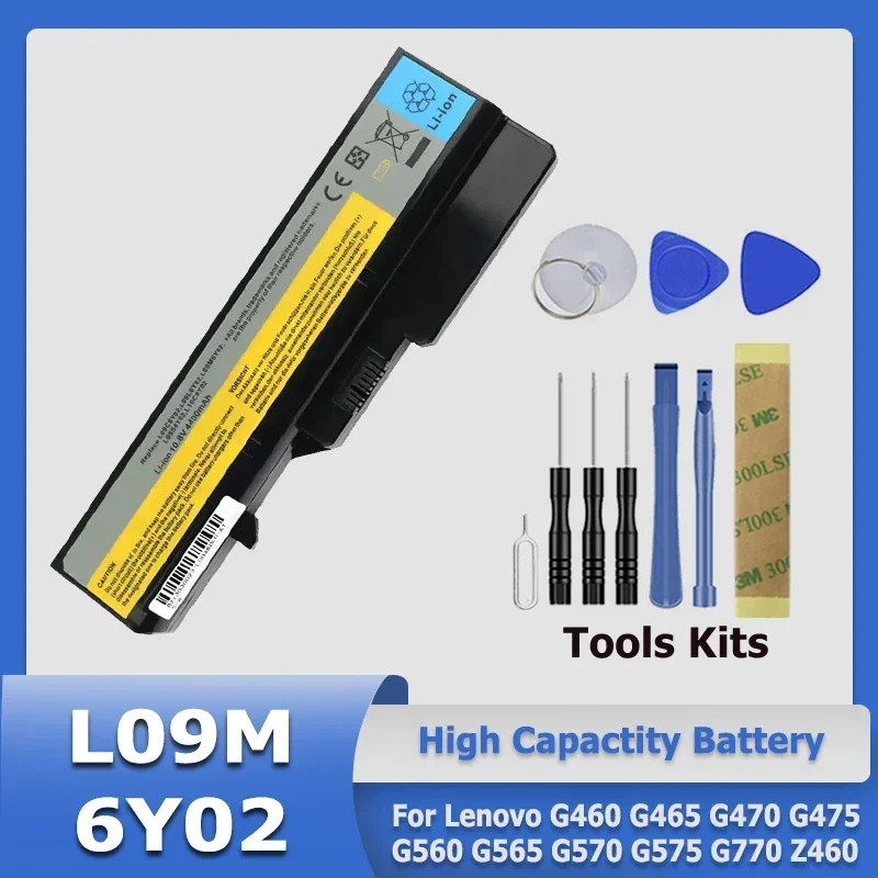 XDOU Nieuwe L09M6Y02 Oplaadbare Batterij Voor Lenovo G460 G465 G470 G475 G560 G565 G570 G575 G770 Z460 + Kit Tool