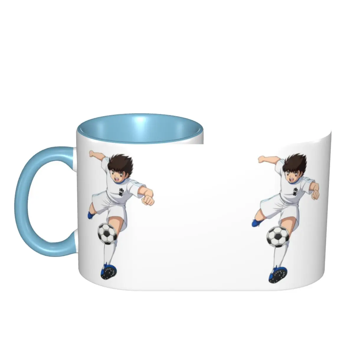 Custom Captains T-Tsubasas Coffee Mugs DIY Japan Football Manga Movie Ceramic Mug Creative Gift
