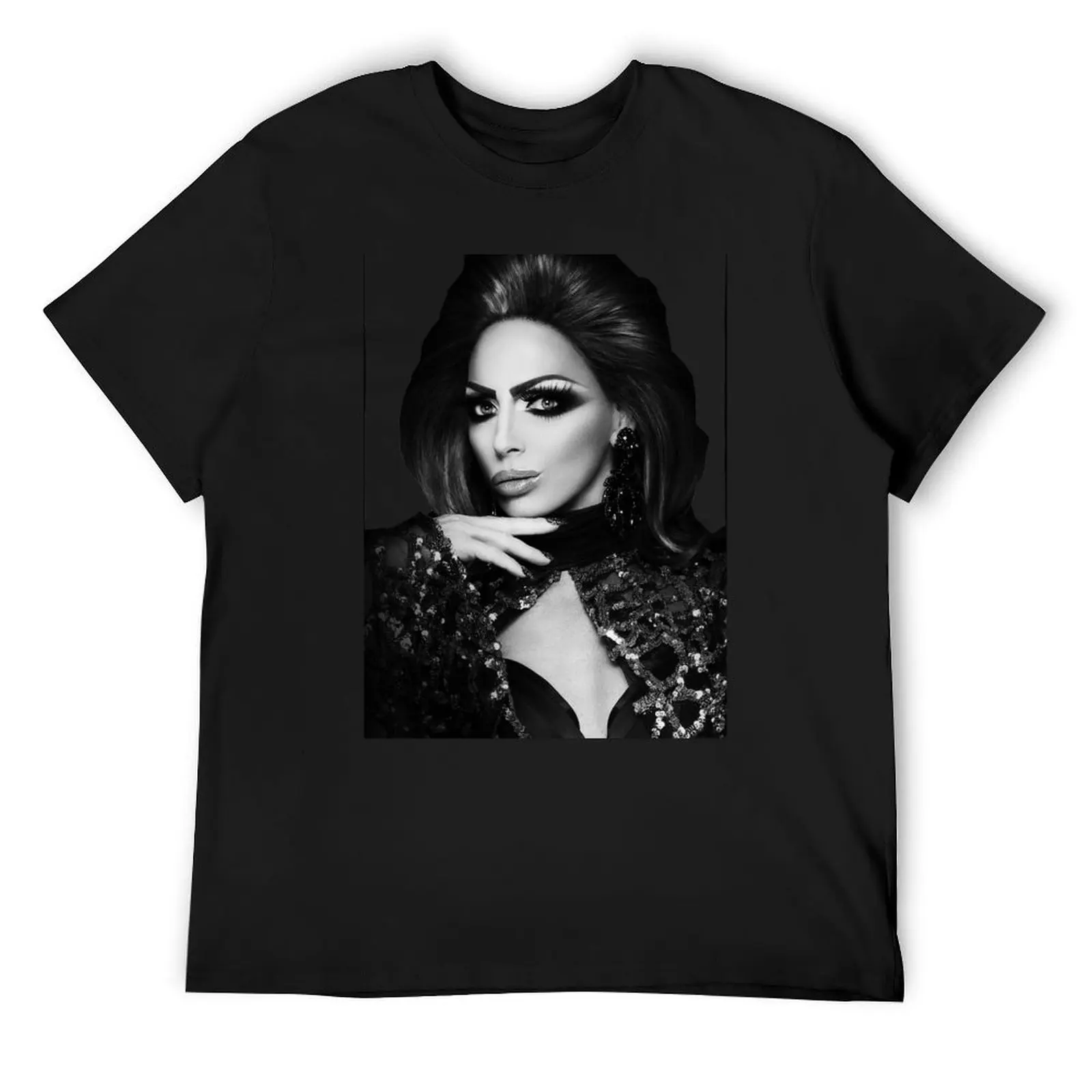 

Alyssa Edwards Black T-Shirt plain plus sizes vintage shirts graphic tee mens clothes