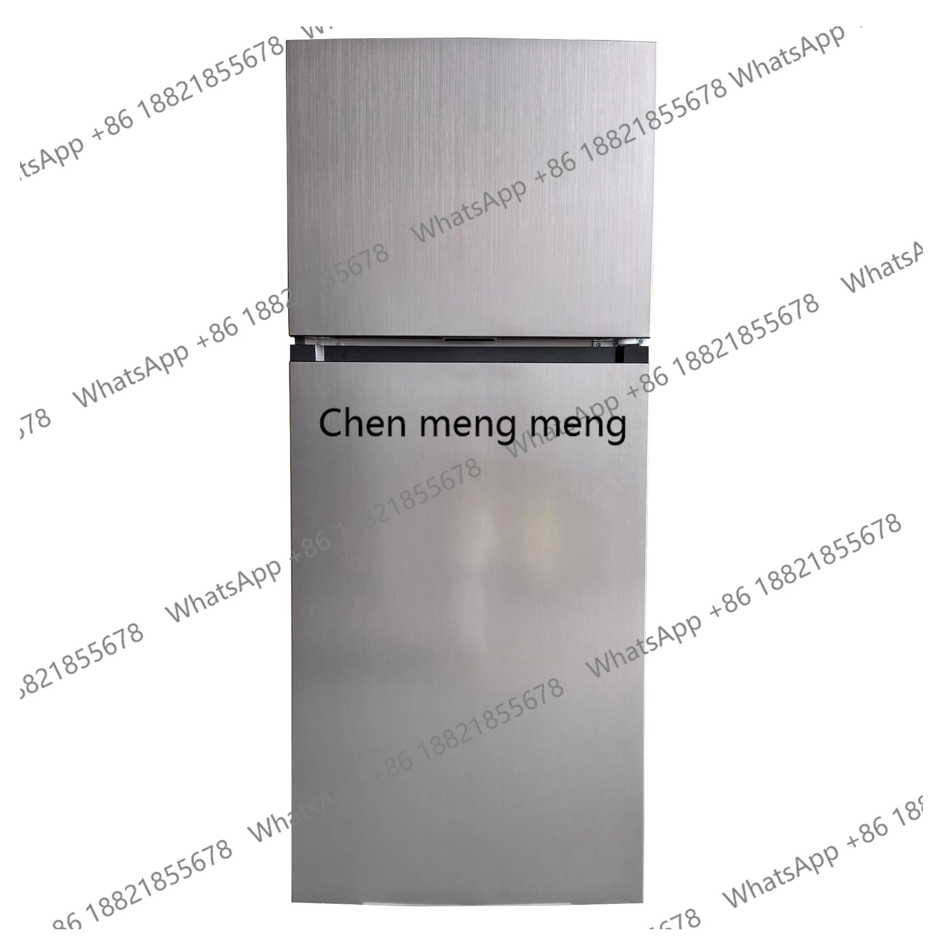 

Двухдверный холодильник большой емкости с воздушным охлаждением и без мороз, серебристый, бытовой и коммерческий, преобразование частоты.