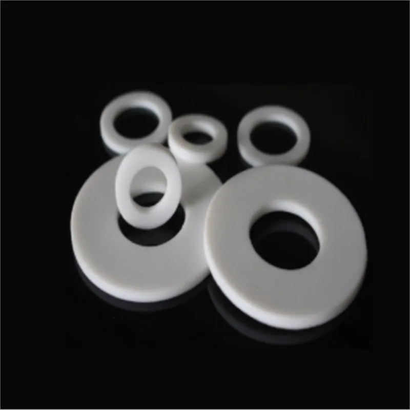 

10pcs PTFE flange gasket gasket flat gasket high temperature resistance corrosion resistance wear