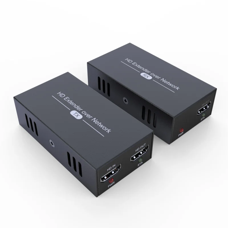 Extension HDMI USB, 4K, 60Hz, Tx, Rx, H.264, 1080P, 120M, 100M, Cat5, Cat6, Rj45