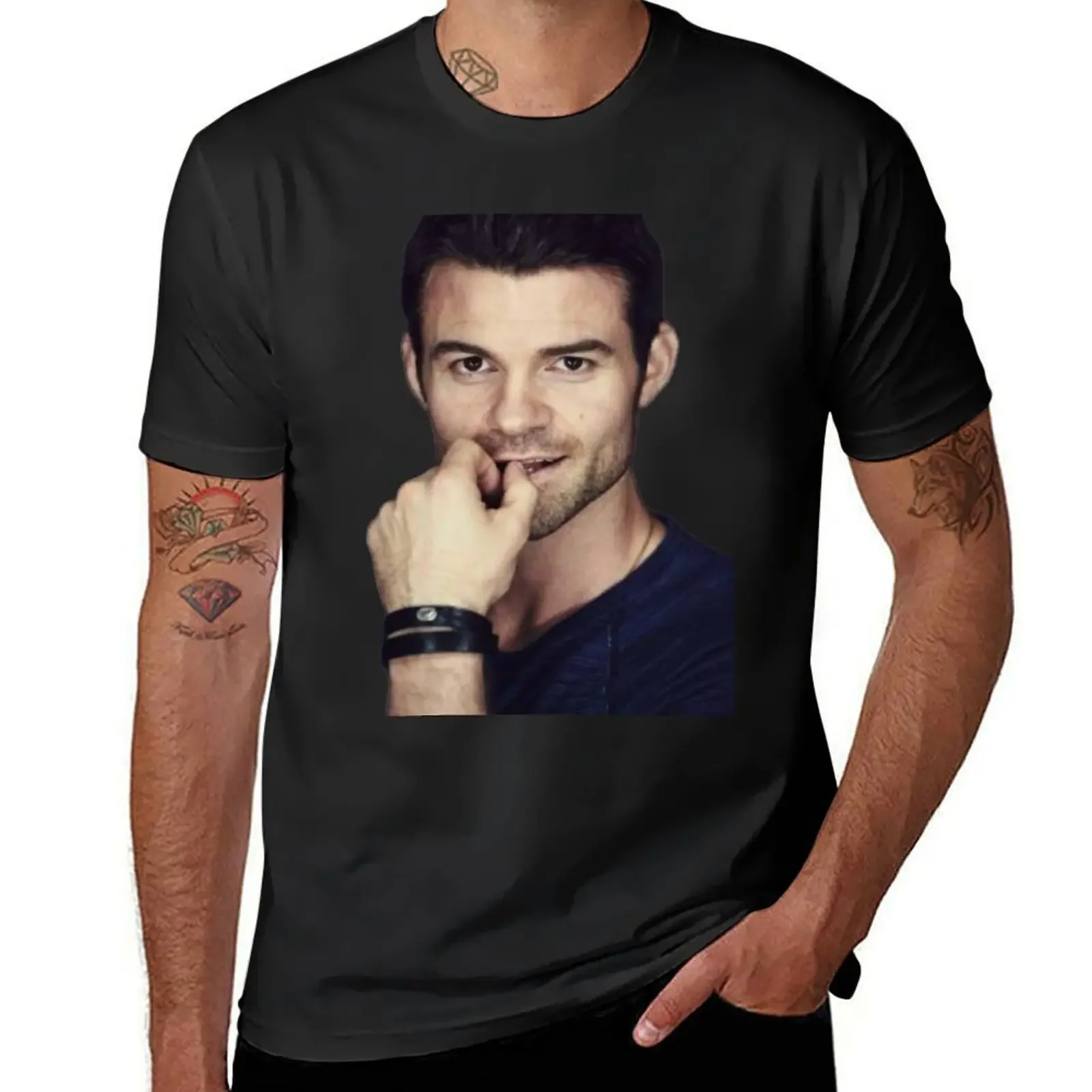 Daniel Gillies | Elijah Mikaelson T-Shirt blanks plus sizes sports fans men graphic t shirts