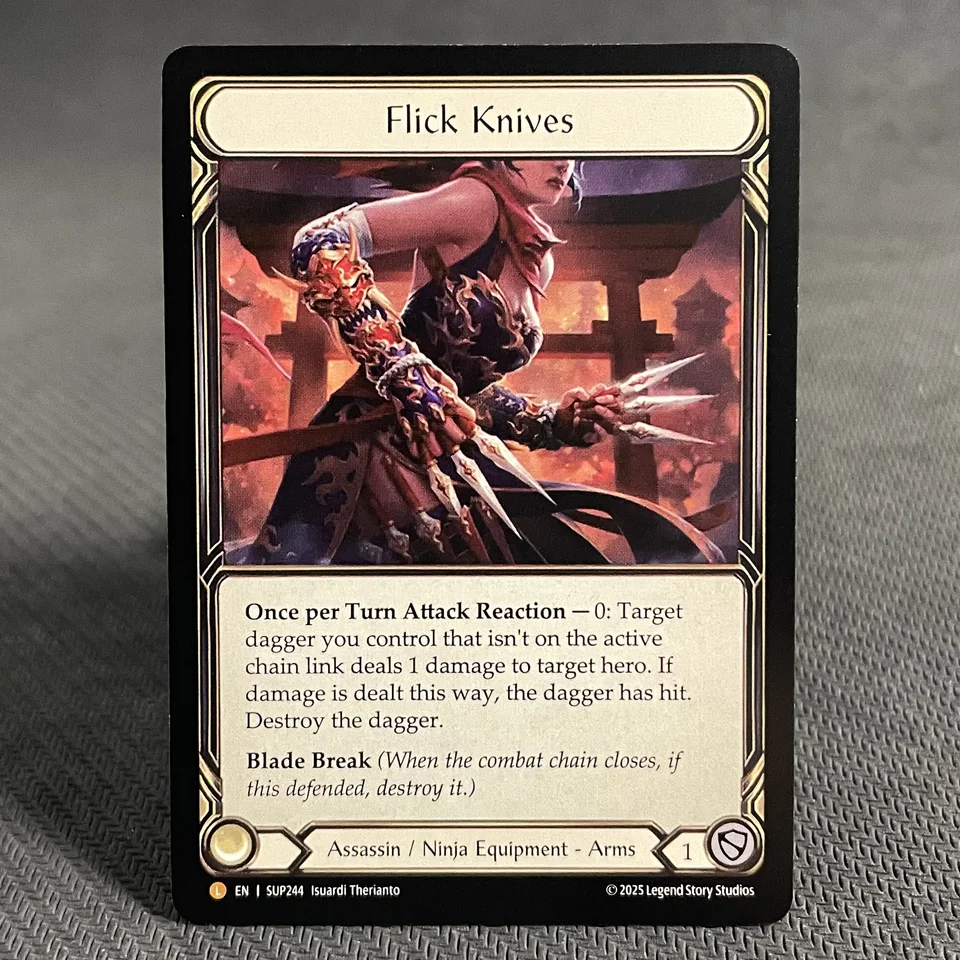 flesh and blood rudy card Ruu-di, Gem Keeper (Promo) Rend Flesh (Blue) - Compendium