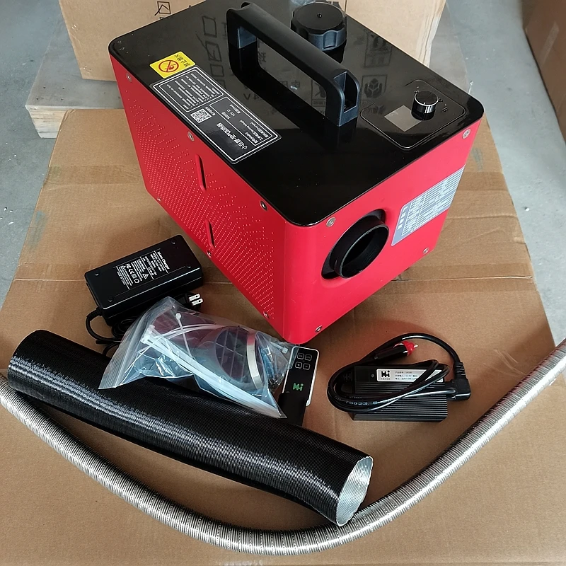 خيمة التخييم 24 فولت وقوف السيارات المحمولة 12 فولت سخان الهواء 220 فولت سخانات الديزل للمنزل مع البطارية #6