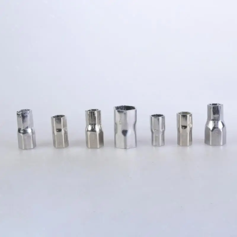 タップツールキットタップナットレンチ8-17mmをタップして、迅速かつ正確な蛇口メンテナンス