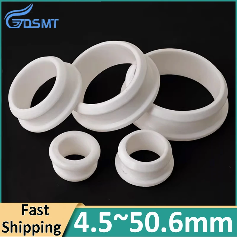 Белая-силиконовая-резина-защитная-втулка-для-проволоки-заглушка-с-полым-отверстием-эластичное-уплотнительное-кольцо-45-мм-~-506-мм