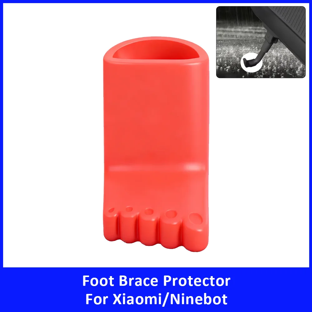 Silicone Kickstand Cover for Xiaomi Scooter M365 Pro Mi3 Ninebot F2 F3 Foot Support Protective Case Electric Scooter Accessories