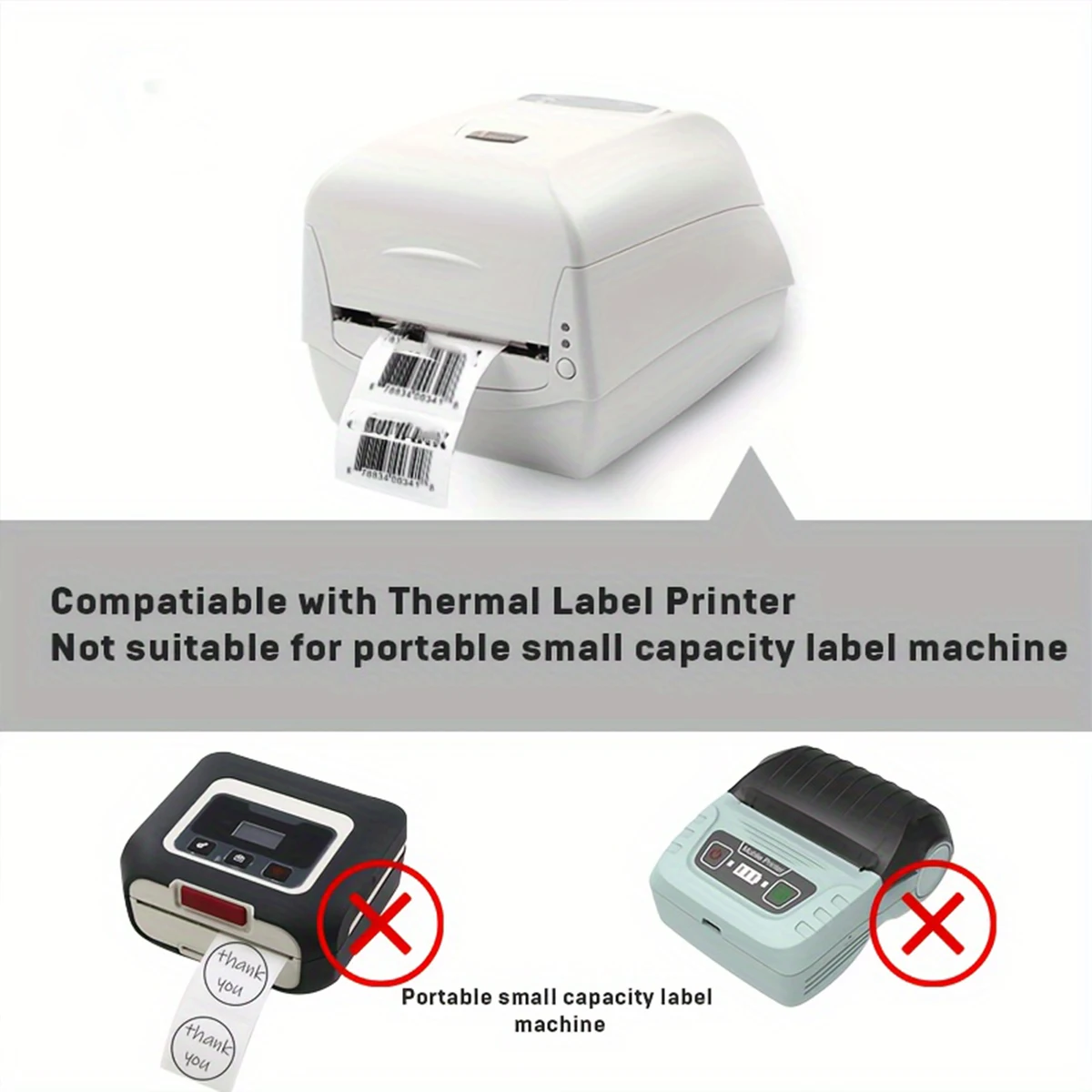 500/350 ورقة 4 "x 6" 4 ''x 4'' ورق لصيقة علامة حرارية 100x150 مللي متر ملصقات بمادة لاصقة لملصقات الشحن الحراري تسمية الباركود السريع