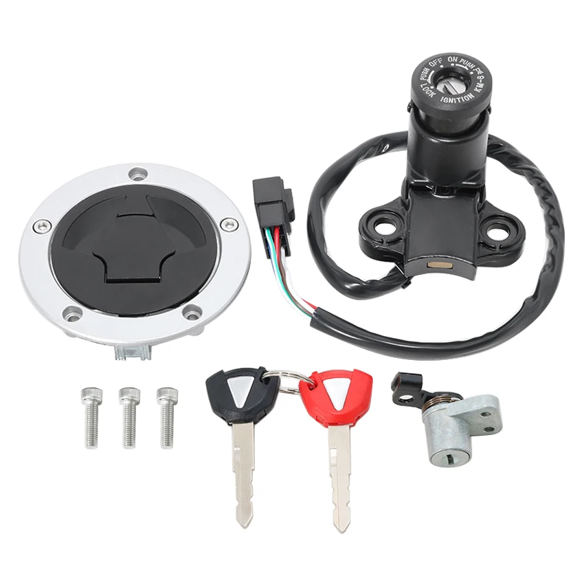 Ignition Switch Full Lock Set For Kawasaki Ninja ZX-6R ZX600 ZX-10R ZX1000 2008-2016 27045-5388 27005-5145 27016-5309 51049-0030