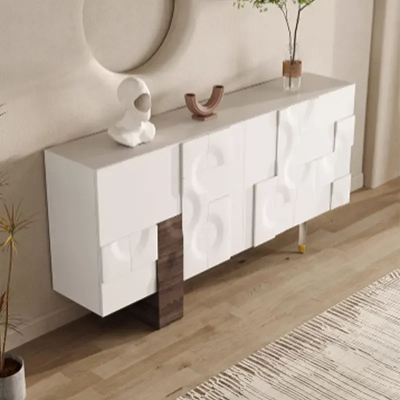 Display Morden Room Living Room Cabinets Tall Kids Storage Shelf Cabinets Ultra Thin Bedside Szafki Do Salonu Home Furniture