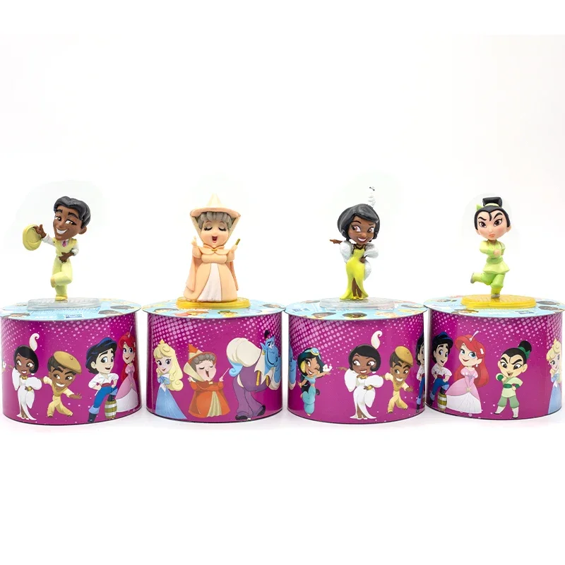 

Hasbro Princess Tiana Snow White Cinderella Sleeping Beauty Little Mermaid Mulan Aladdin Mini Doll Toy Girl Gift Capsule Toy