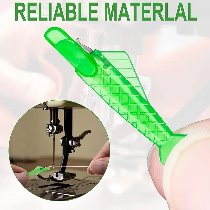 Automatic Needle Threader DIY Tool Home Hand Sewing Machine Device Thread Auto Needle Cross Stitch Sewing Accessories