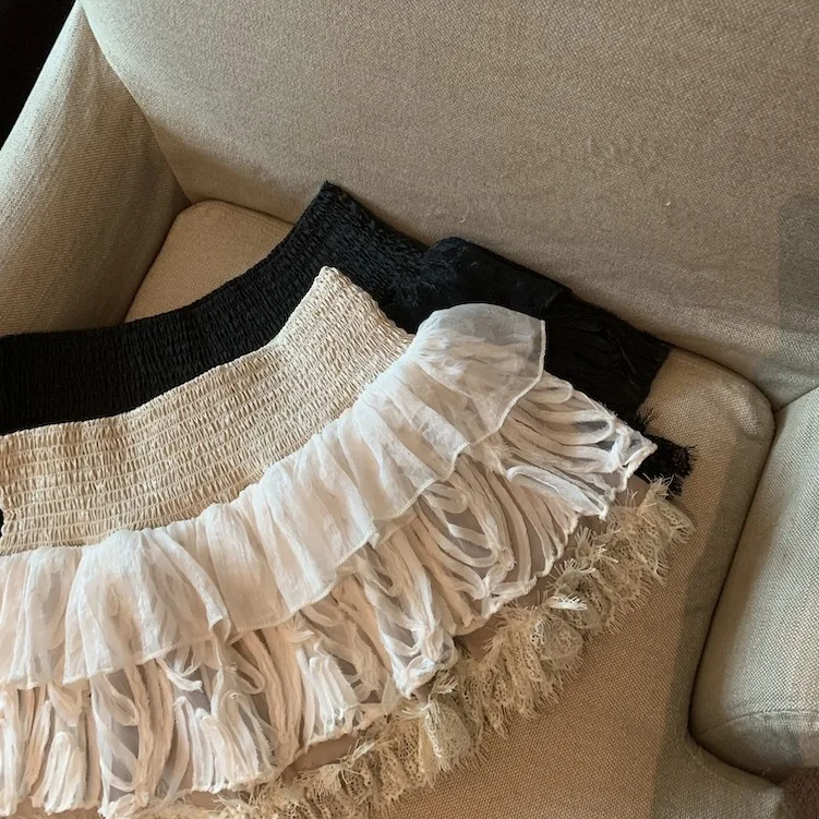 2026 New Lace Skirt Sweet Spice Cake Skirt Tucker Dress Girl