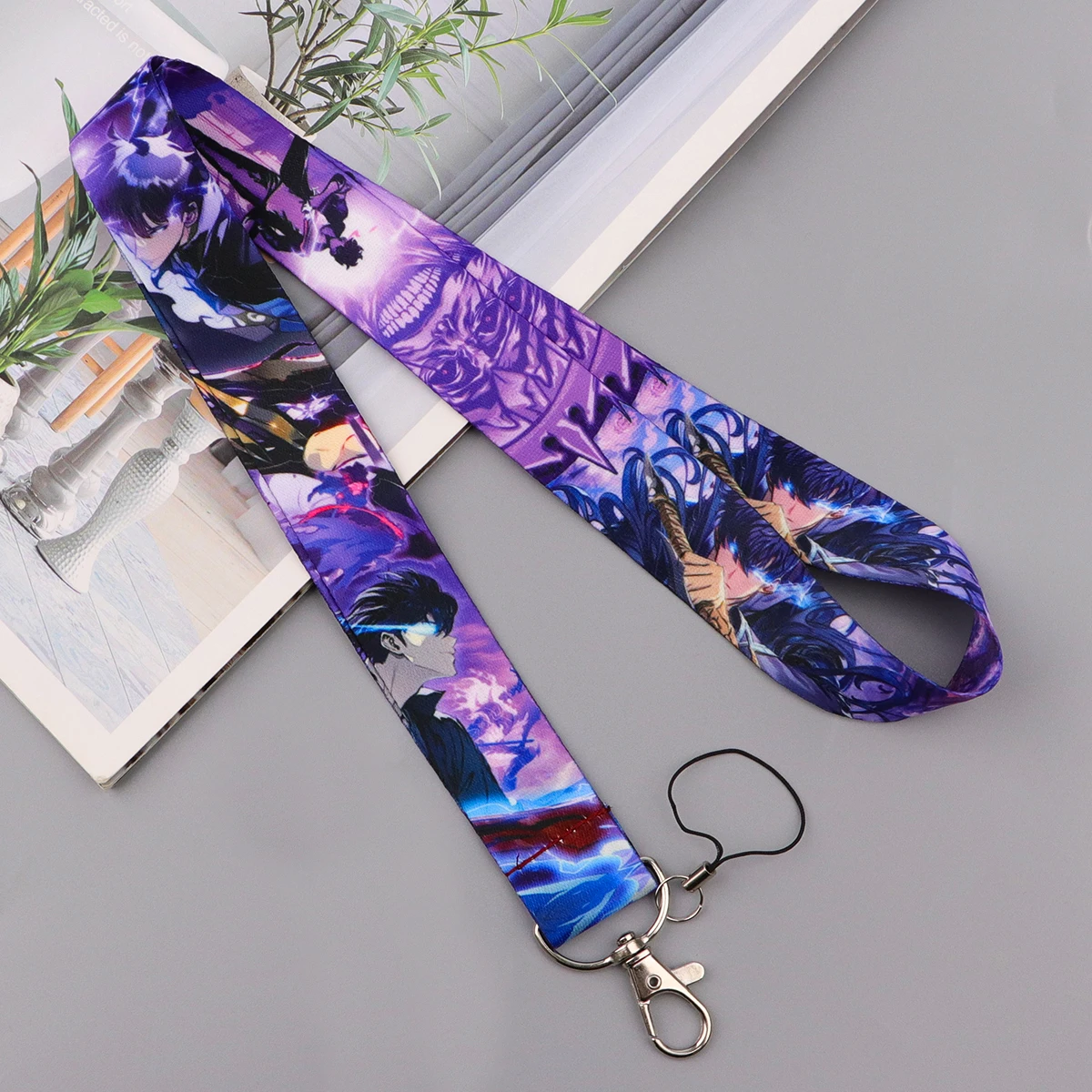 Anime Characters Lanyard For Key chain ID Card Cover Pass Mobile Phone Badge Holder Key Ring Neck Straps Phone Accessories