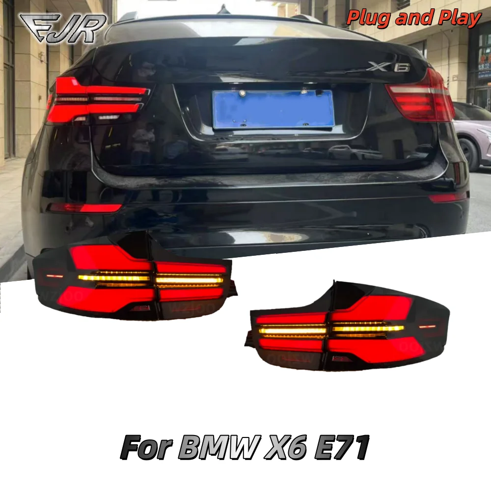 

For BMW X6 E71 2007-2014 taillight Assemblies upgrade Flowing Turning Signal Rear Tail Light Auto Lamp Accessory