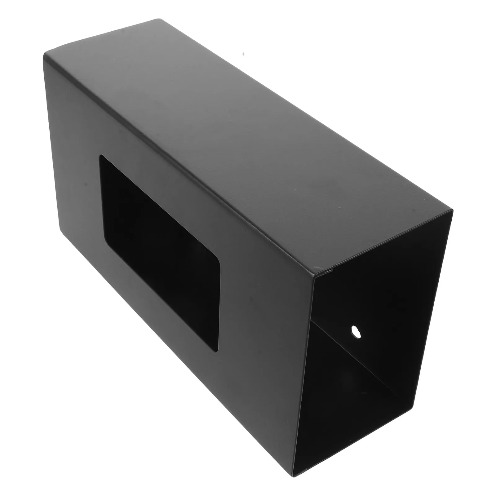 Wall Mount Glove Dispenser Black Iron Metal Universal Bracket for Nitrile Latex Vinyl Glove Boxes Face Mask Holder Powder Coated