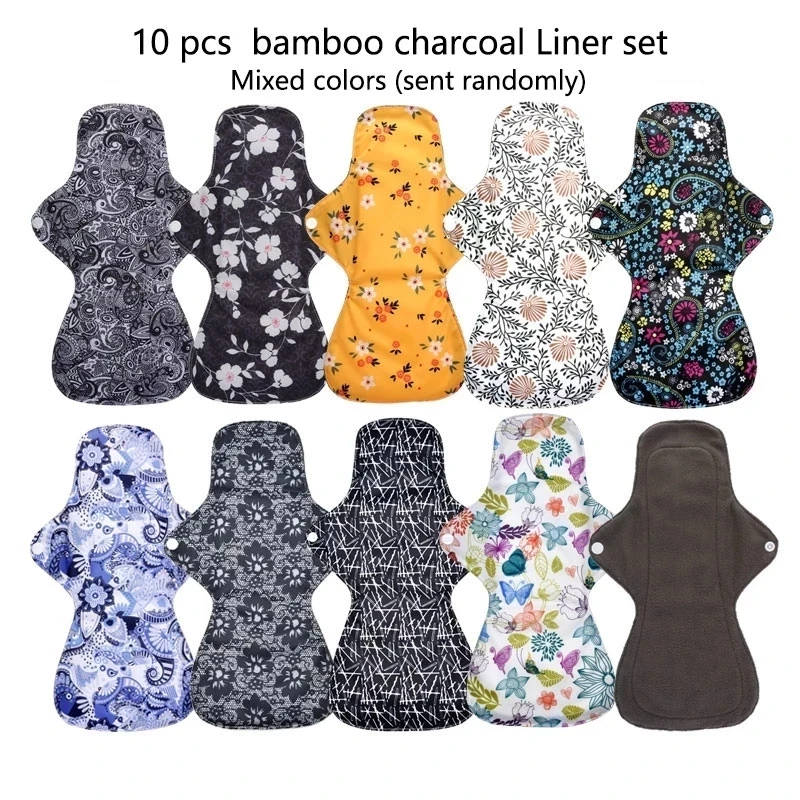 سراويل نسائية قابلة لإعادة الاستخدام منصات الطمث للحشايا الشهرية قابلة للغسل منديل صحي نسائي فترات النظافة اليومية ماصة #1