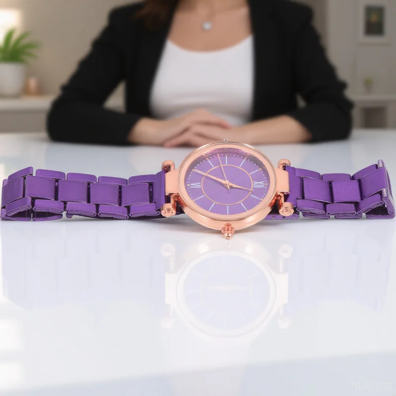 

Кварцевые женские часы, простые модные стальные ремешки, устойчивые к царапинам наручные часы для отдыха на каждый день, деловой женский подарок