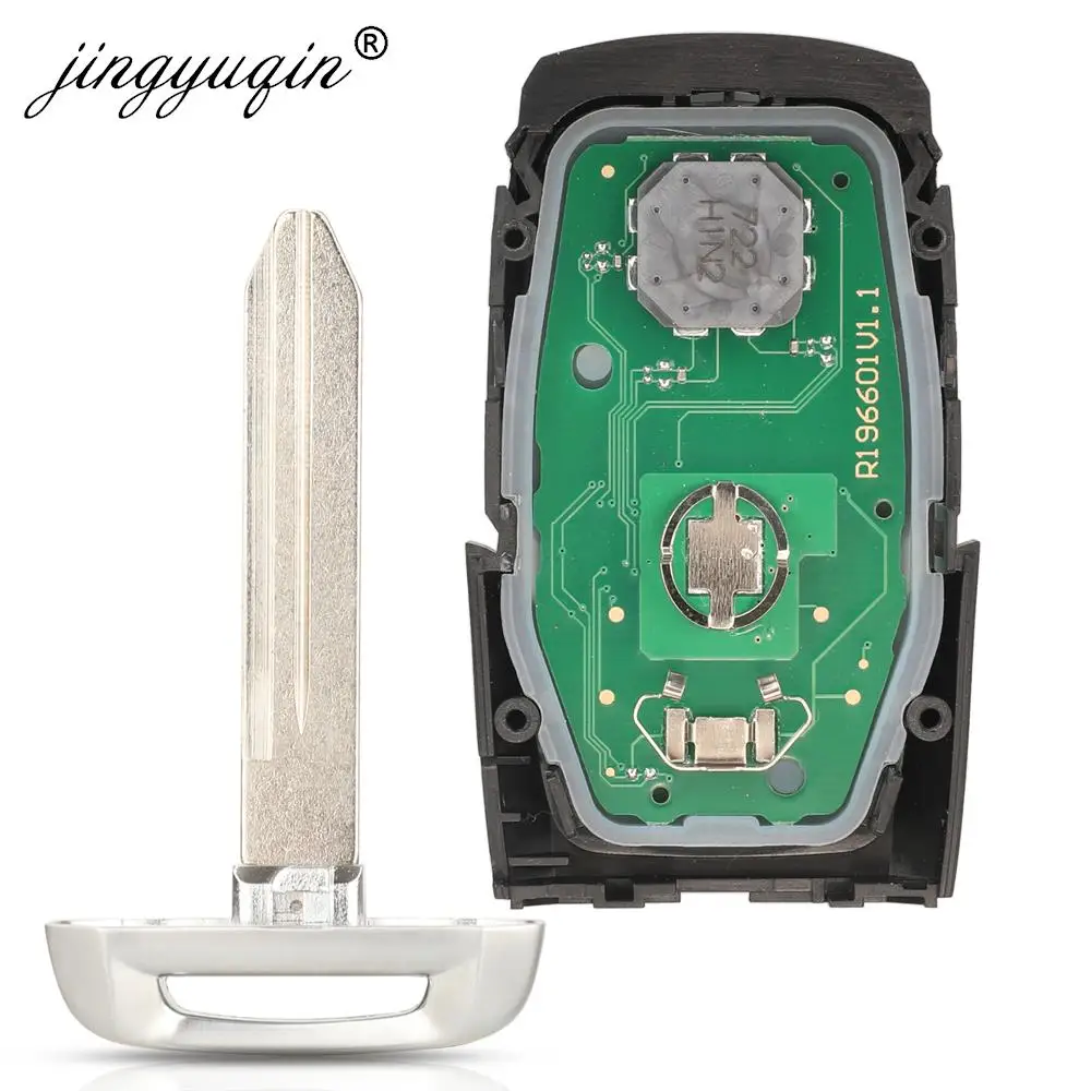 Jingyuqin OHT-4882056 Smart Prox Remote Key Fob 433,92 MHz 4a Chip für Dodge Ram 2020 Pickup 68291692ad 68291691ad