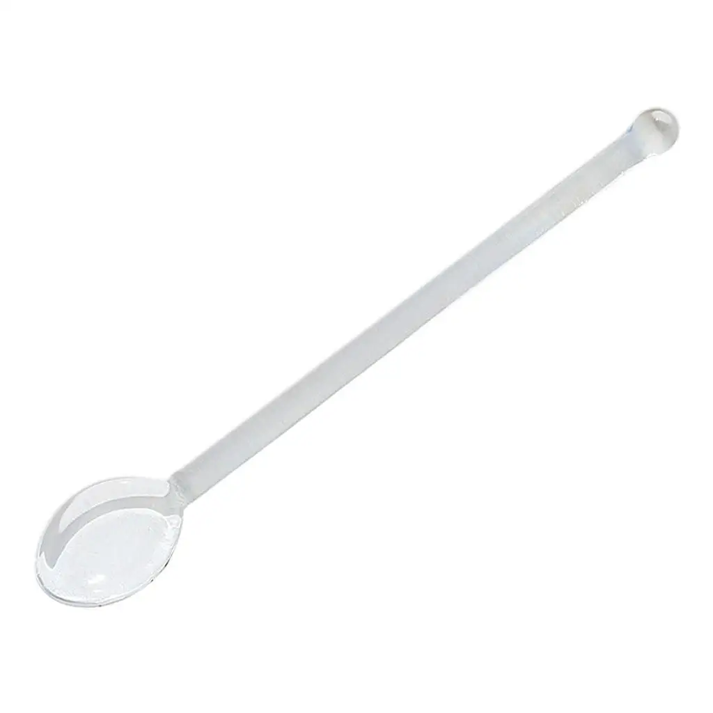 3-6pack Glass Teaspoons Dishwasher Safe Stirring Spoon for Stirring