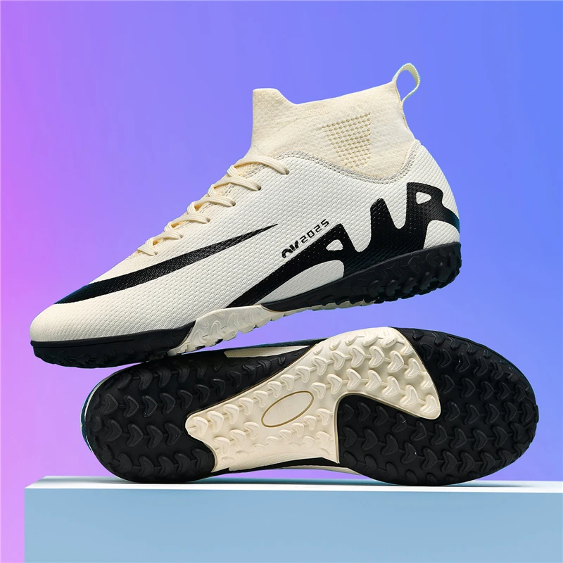 Original Men Football Field Boots Professional Society Indoor Boys Soccer Shoes Match Training Resistant Kids Football Shoes