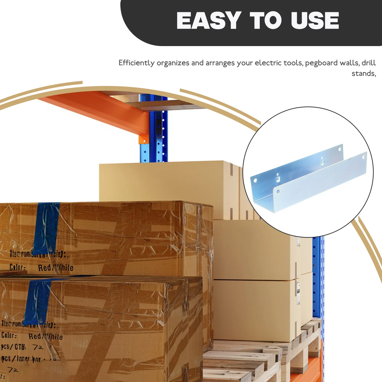 Opbergplanken Peg Board Power Tool Organizer Boormuurhouder Rek Snoerloos