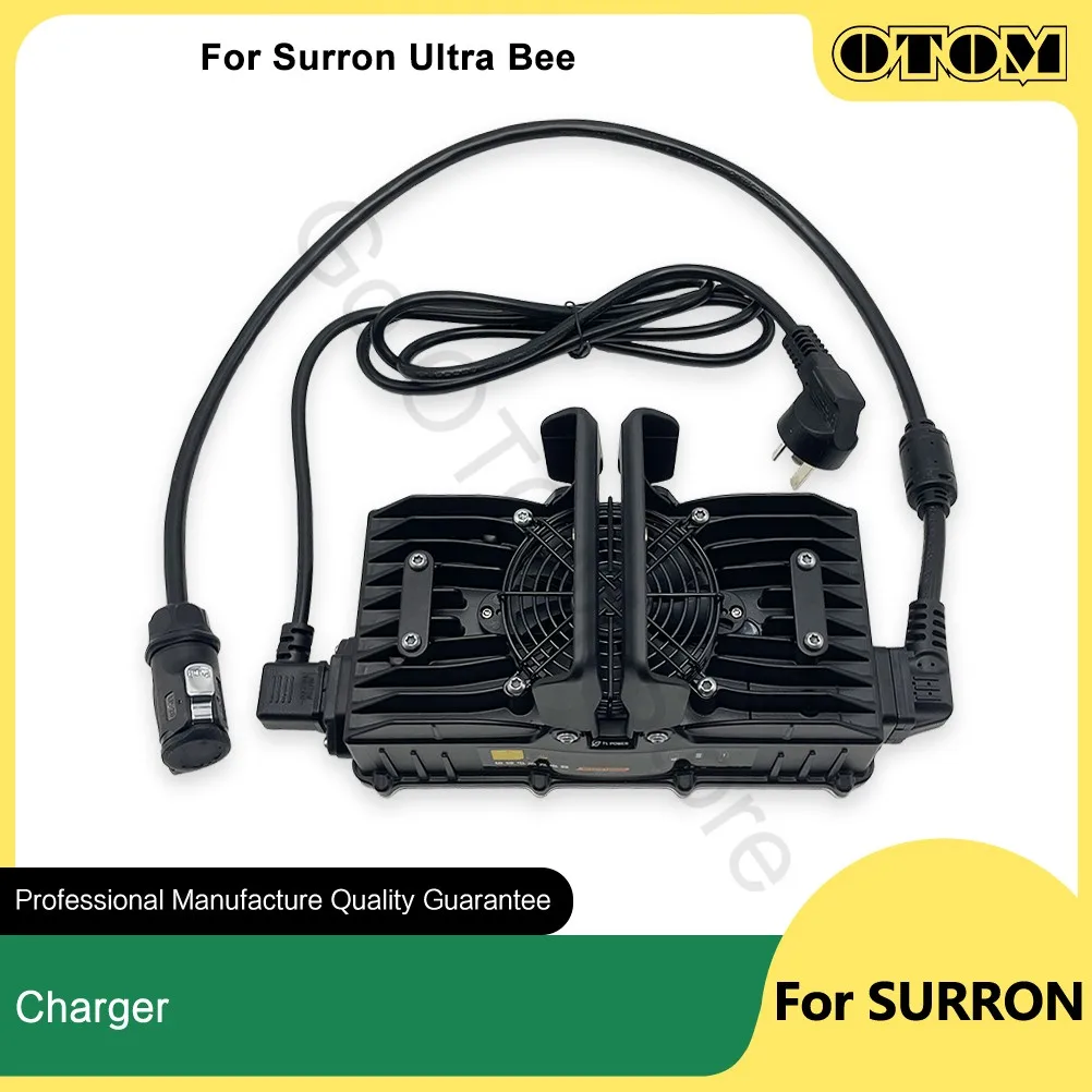 OTOM For Surron Ultra Bee Motorcycle Charger 85V 12A 1000W Battery Silent Charging Tool SUR-RON UltraBee Electric E-Bikes Parts