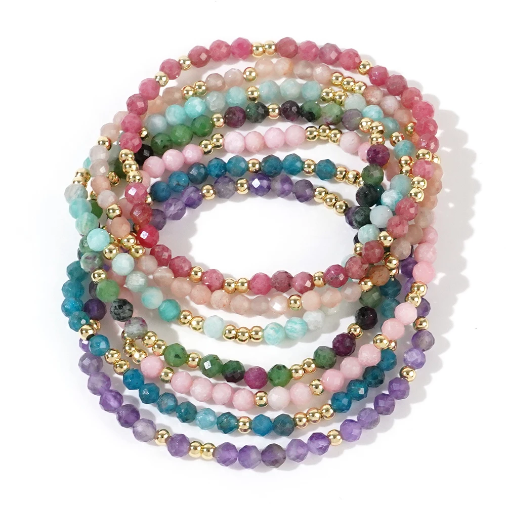 

Go2BoHo Original Design Bohemian Charm Bracelets Women Gold Plated Natural Semi-Precious Stone Beads Pearl Copper Women's Gift