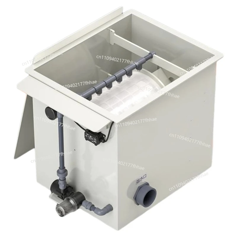 Rotary Drum Microfilter Fish Pond Automatic Backwash Circulating Fish Stool Separation Filter