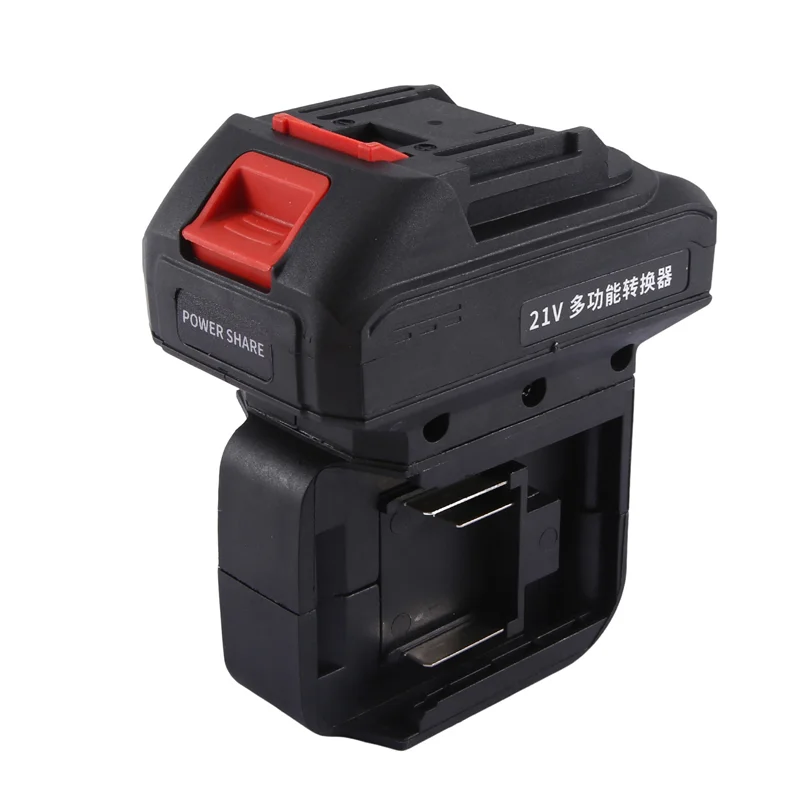 GTBL 4X 2 In 1 Power Tool Battery Adapter For  Electric Impact Drill Wrench Screwdriver Li- Battery Converter