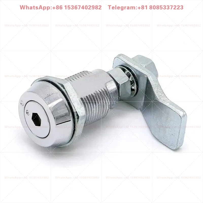E3 Series Adjustable Spacing Compression Door Lock E3-17-12 With Internal Spring Concealed Cabinet  Rotating Hardware Mechanical