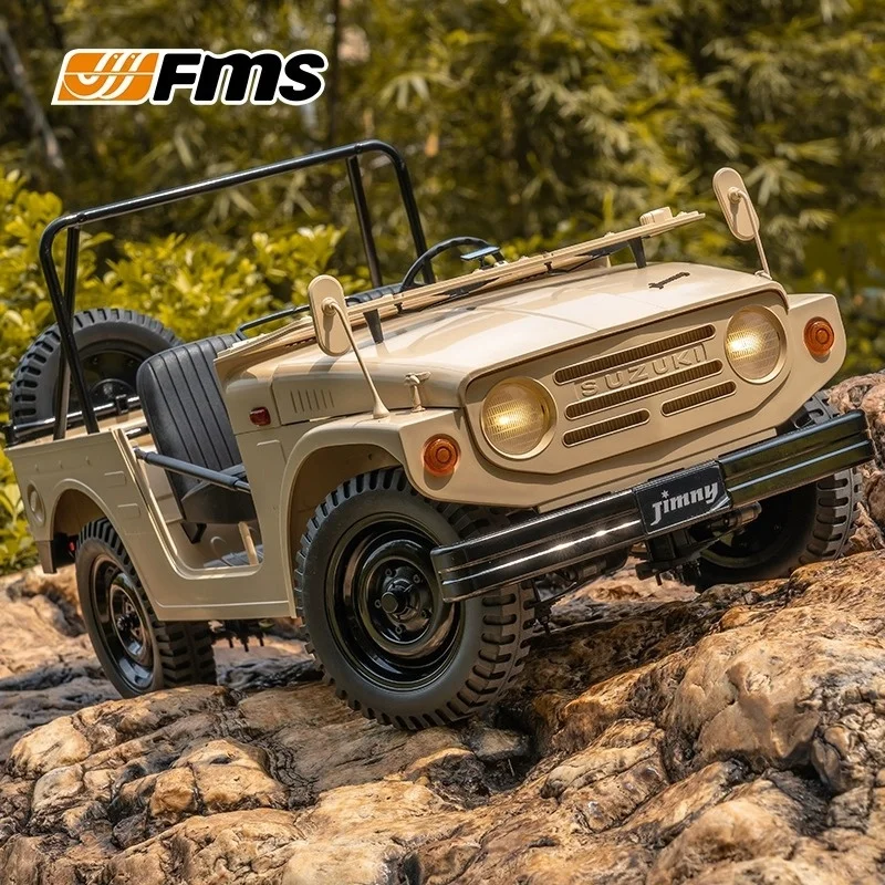 Fms 1:6 jimny pilot napęd na cztery koła Suzuki Jimny model samochodu terenowego dekoracja samochód sportowy zabawkowy Model wspinaczka Model samochodu