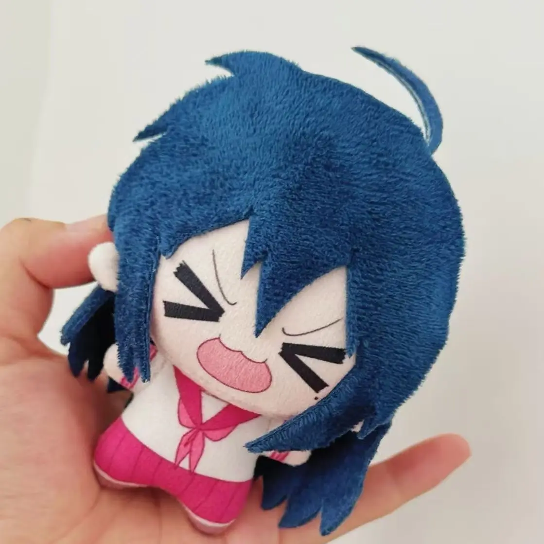 Izumi Konata Attribute 10cm Plush Nunu Body Cotton Doll Anime Puppet Dango Toys Cosplay Pendant Xmas Gift