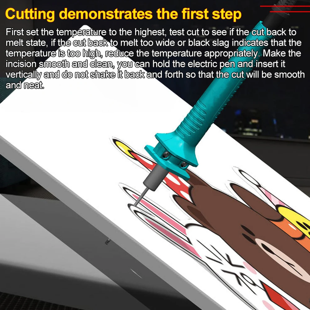 Electric Foam Cutter Polystyrene Styrofoam Knife Hot Wire Foam Cutting Pen Portable Styrofoam Cutting Tools Styrofoam Cutting
