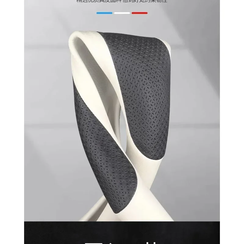 Car leather carbon fiber non-slip steering wheel cover for Changan CS95 cs85 CS75 CS55 CS35 CS15 Eado car accessories