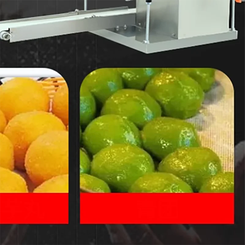 Dough Rounding Machine for Sesame Balls Grain Product Making Rolling and Rounding Machine
