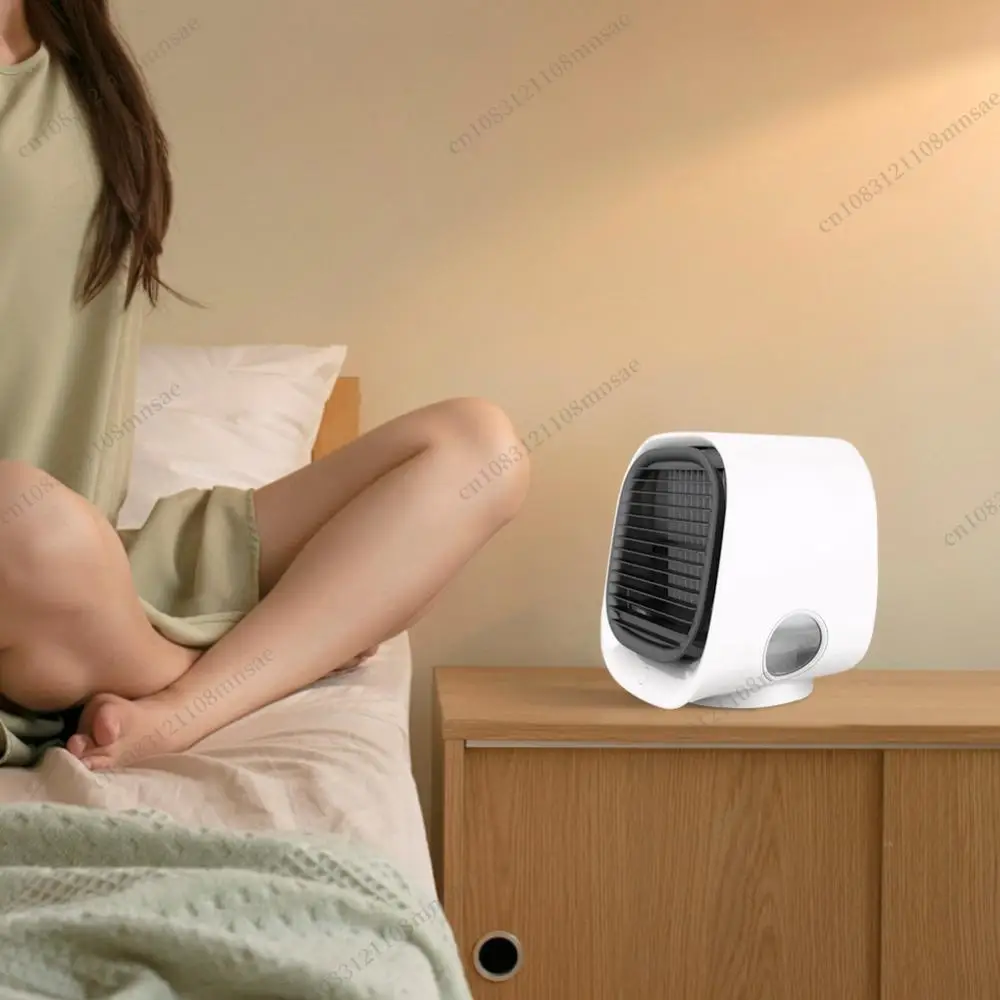 

Воздушный охладитель с водяным охлаждением Портативный охлаждающий вентилятор 3-скоростной настольный вентилятор для домашнего офиса Спальня