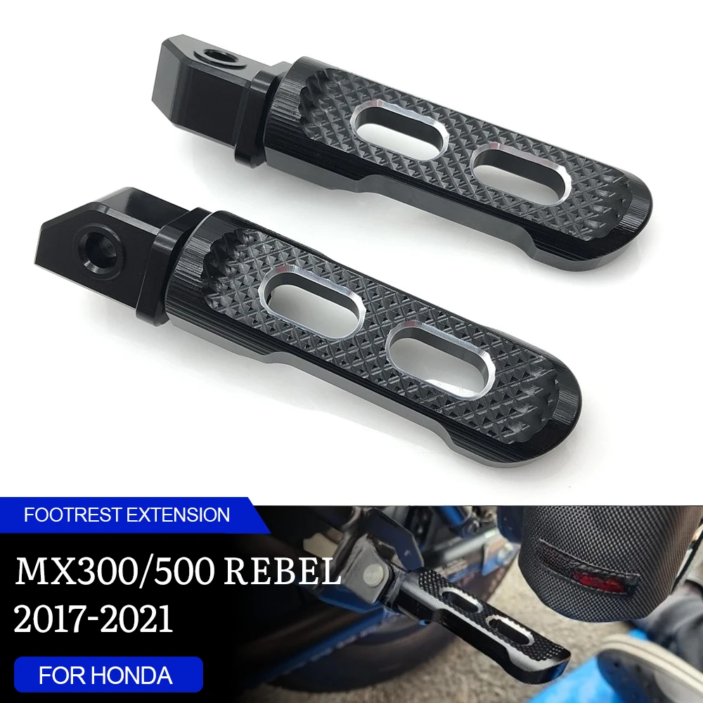 

CMX 300 500 CNC Foot Rest Foot Peg Pedal Footrest Extension For HONDA REBEL CMX300 CMX500 2017 2018 2019 2020 2021