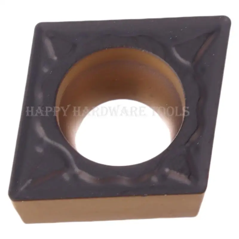 إدراج مشقوق بلونين CCMT09T304-GM SP3200 إدراج تحول فولاذي مقاوم للاهتراء وإزالة شريحة ناعمة