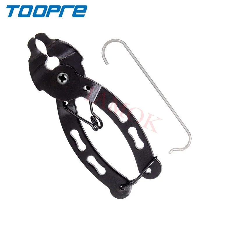 TOOPRE Bike 40g Black Chain Quick Link Pliers Steel Iamok Bicycle Quick-Link Cable Tail Cap Tool Ultra Light