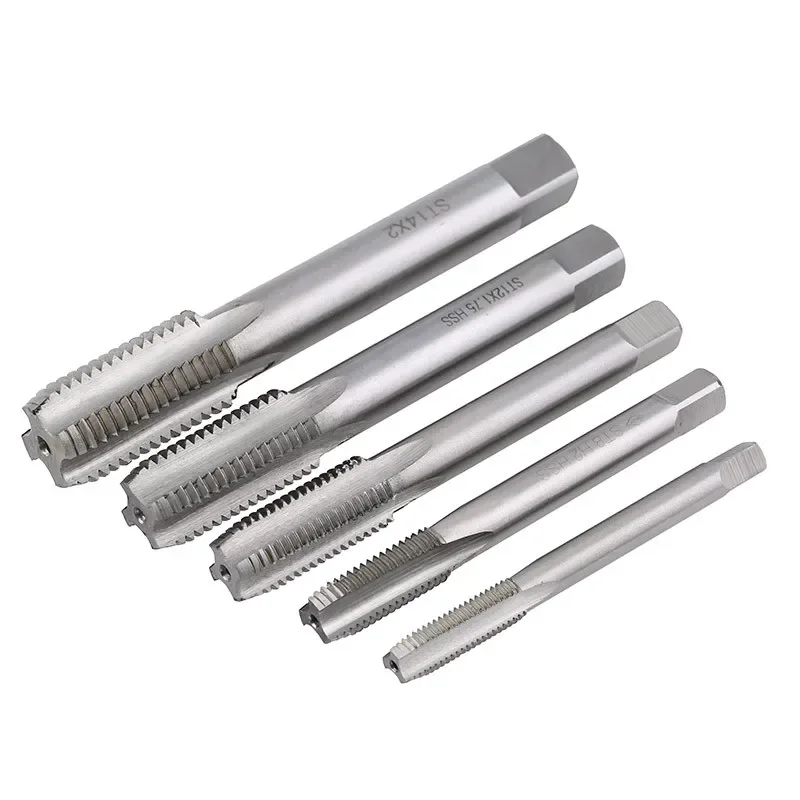 HSS Right Hand tap M2 M3 M4 M6 M7 M8 M9 M10 M11  X0.5 X0.75 X1 X1.25 X1.5 X1.75 Metric Fine Thread Straight Flute Metal taps