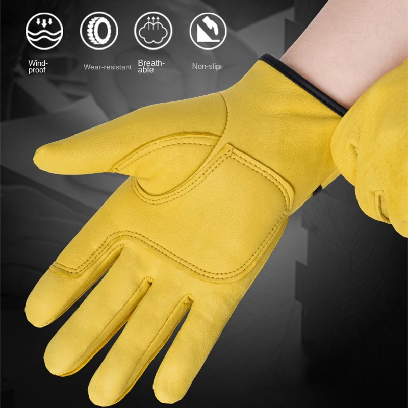 Digging Gloves, Garden Art Gloves , Dipping, Labor Protection,anti-Cutting Anti-Thorn Paws, Garden Planting, Weeding Protection