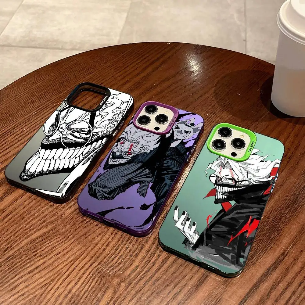 D-Dandadan Ken T-Takakura fundas de teléfono para iPhone 17 16e 15 14 13 12 11 Plus Pro Max ProMax fundas coloridas