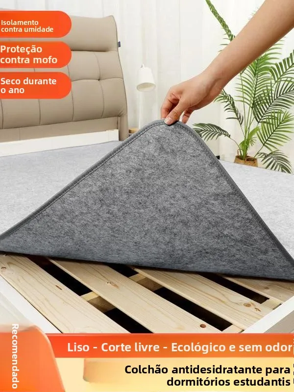bed-mattress-moisture-proof-slip-resistant-protector-pad-dust-proof-adult-use-comfortable-polyester-fiber-non-waterproof